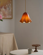 Load image into Gallery viewer, Bellina Artistic Glass Pendant Light - Modern Bloom Inspired Hanging Ceiling Lamp
