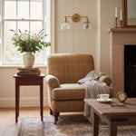 Load image into Gallery viewer, Lumio Globe Glass Globe Vanity Light - Modern Two Light Bathroom Sconce
