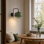 Cargar imagen en el visor de la Galería, Lámpara de Pared Clinco de Vidrio Coloreado – Luz de Acento Retro para Interiores