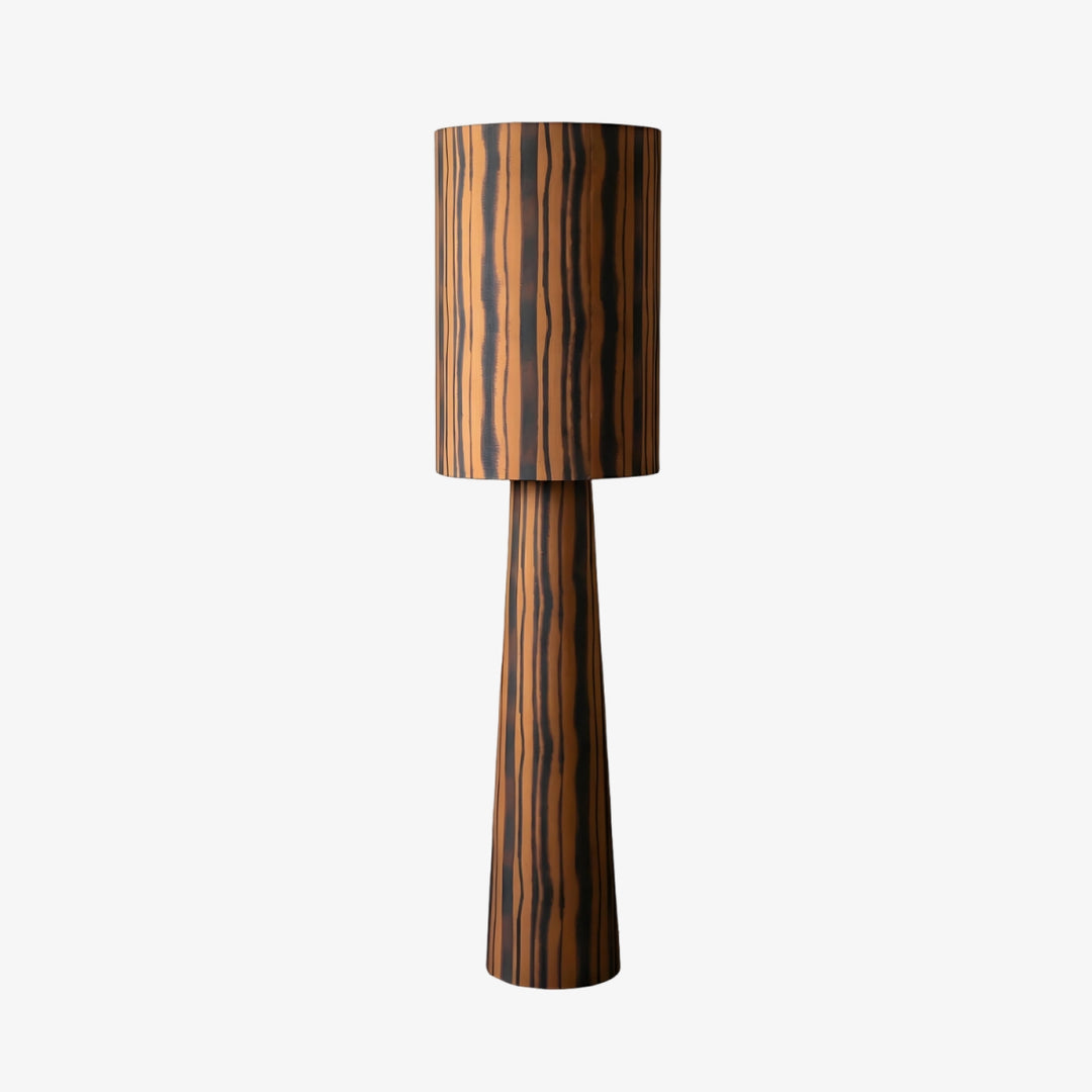 Blendra Moderne Abstrakte Print Stehlampe - Einzigartiges Design Stilvolle Leuchte für Wohnzimmer und Büros
