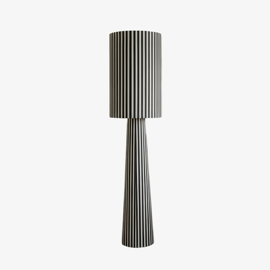 Blendra Moderne Abstrakte Print Stehlampe - Einzigartiges Design Stilvolle Leuchte für Wohnzimmer und Büros