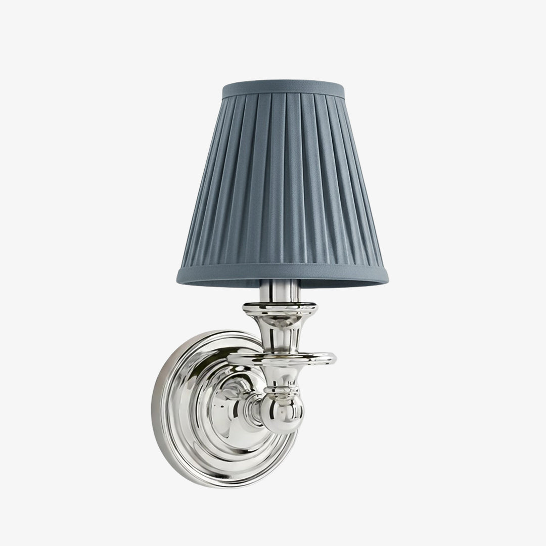 Kalvora Geometric Fabric Wall Lamp for Living Room & Entryway