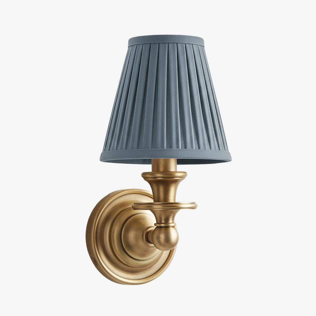 Kalvora Geometric Fabric Wall Lamp for Living Room & Entryway