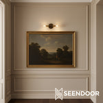 Load image into Gallery viewer, Bravira Ribbed Glass Wall Lamp - Tube Metal Light in Classic Finishes
