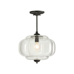 Load image into Gallery viewer, Eloise Vintage Glass Chandelier - Milk Glass Home Accent
