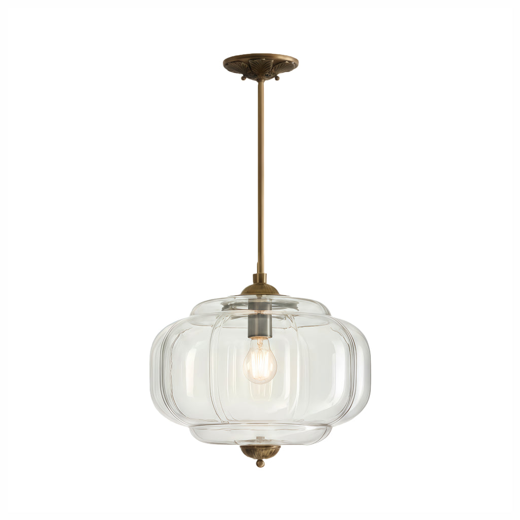 Eloise Vintage Glass Chandelier - Milk Glass Home Accent