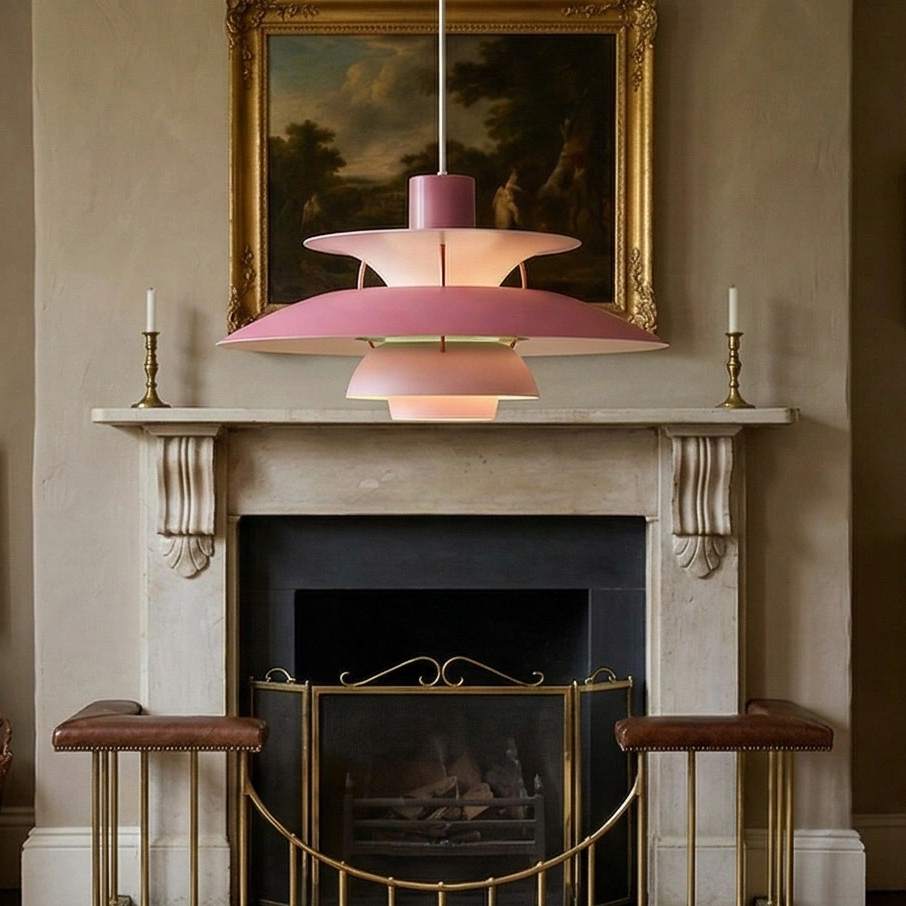 Lampada a sospensione Danish Design – Design nordico scandinavo multicolore per sala da pranzo e soggiorno N38