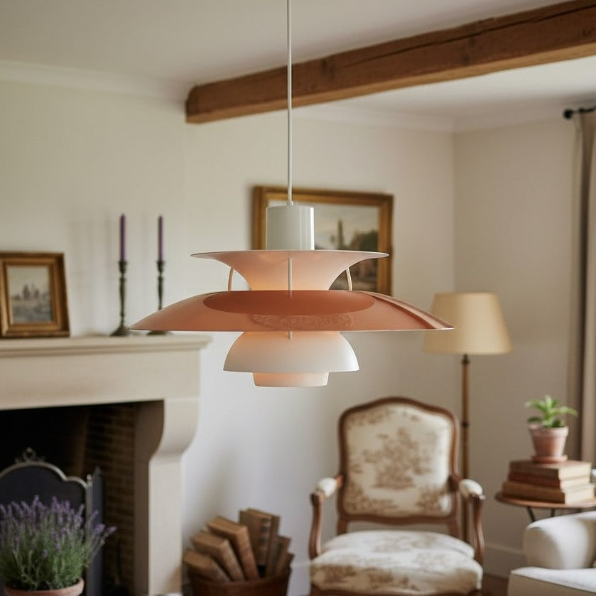 Lampada a sospensione Danish Design – Design nordico scandinavo multicolore per sala da pranzo e soggiorno N38