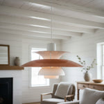 Carica l'immagine nella visualizzazione Galleria, Lampada a sospensione Danish Design – Design nordico scandinavo multicolore per sala da pranzo e soggiorno N38