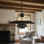 Carica l'immagine nella visualizzazione Galleria, Lampada a sospensione Danish Design – Design nordico scandinavo multicolore per sala da pranzo e soggiorno N38