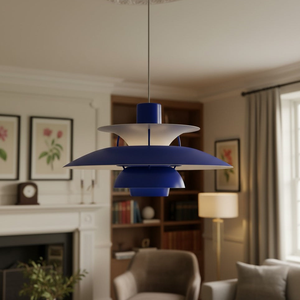 Lampada a sospensione Danish Design – Design nordico scandinavo multicolore per sala da pranzo e soggiorno N38