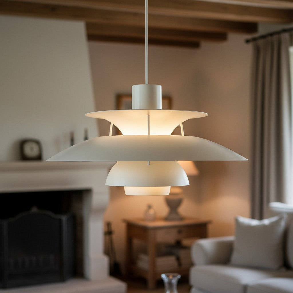 Lampada a sospensione Danish Design – Design nordico scandinavo multicolore per sala da pranzo e soggiorno N38