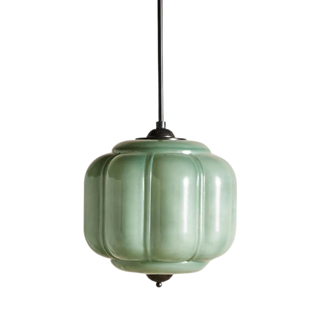 Eloise Vintage Glass Chandelier - Milk Glass Home Accent