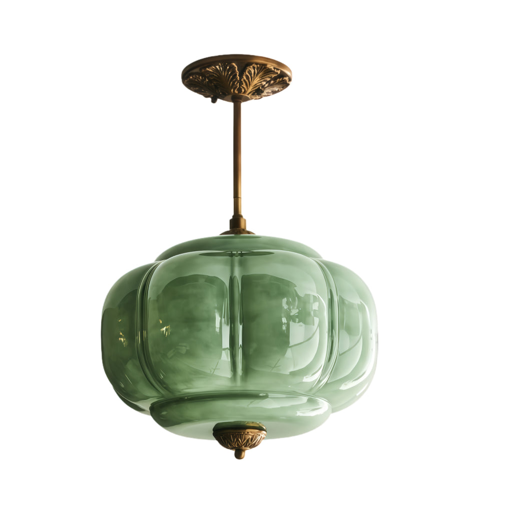 Eloise Vintage Glass Chandelier - Milk Glass Home Accent