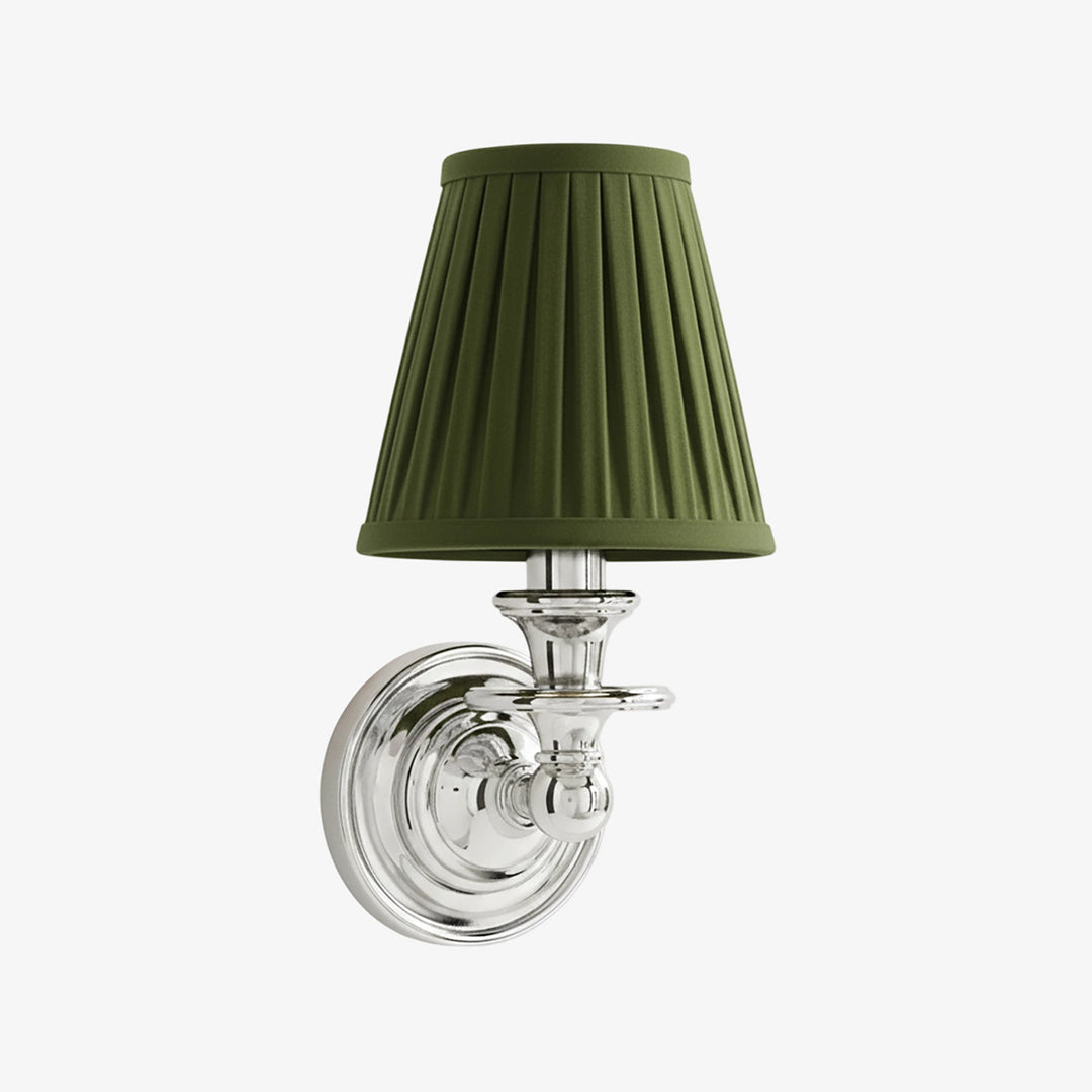 Kalvora Geometric Fabric Wall Lamp for Living Room & Entryway