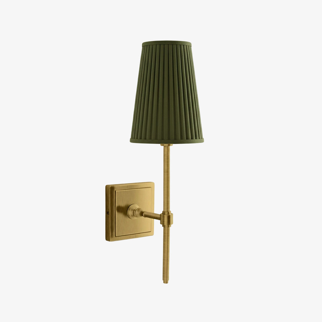 Lampada da Parete con Paralumi in Lino Bianco Derlina – Lampada Retrò Multi-Testa in Metallo