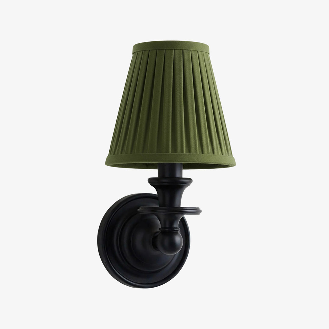 Kalvora Geometric Fabric Wall Lamp for Living Room & Entryway