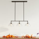 Load image into Gallery viewer, Glavira Recycled Glass Linear Chandelier - Elegant Modern Lighting
