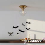 Load image into Gallery viewer, Selvion Globe Ceiling Light – Modern Accent Lighting for Bathroom
