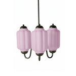 Load image into Gallery viewer, Eloise Vintage Glass Chandelier - Milk Glass Home Accent
