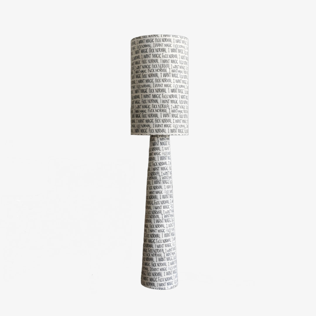 Blendra Moderne Abstrakte Print Stehlampe - Einzigartiges Design Stilvolle Leuchte für Wohnzimmer und Büros