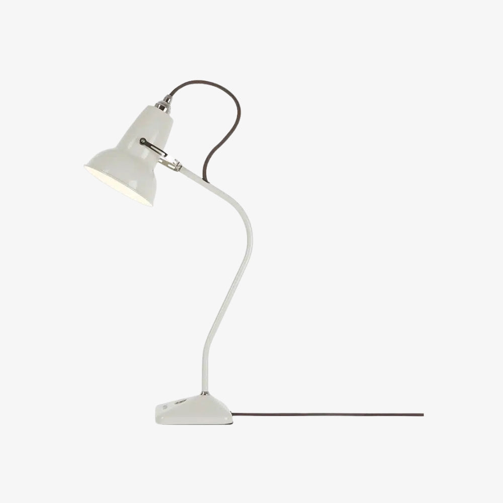 Mini lampe de table Modryx – Base pyramide design classique patrimonial pour la maison