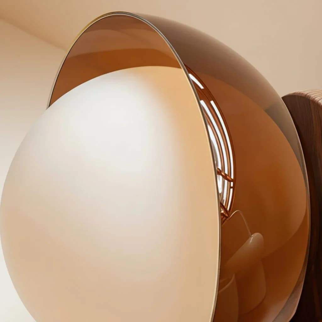 Lucy Vintage acryl plafondlamp met opbouwmontage