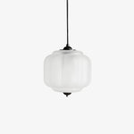Bild in die Galerieansicht laden, Eloise Vintage Glas Kronleuchter – Milchglas Wohnakzent