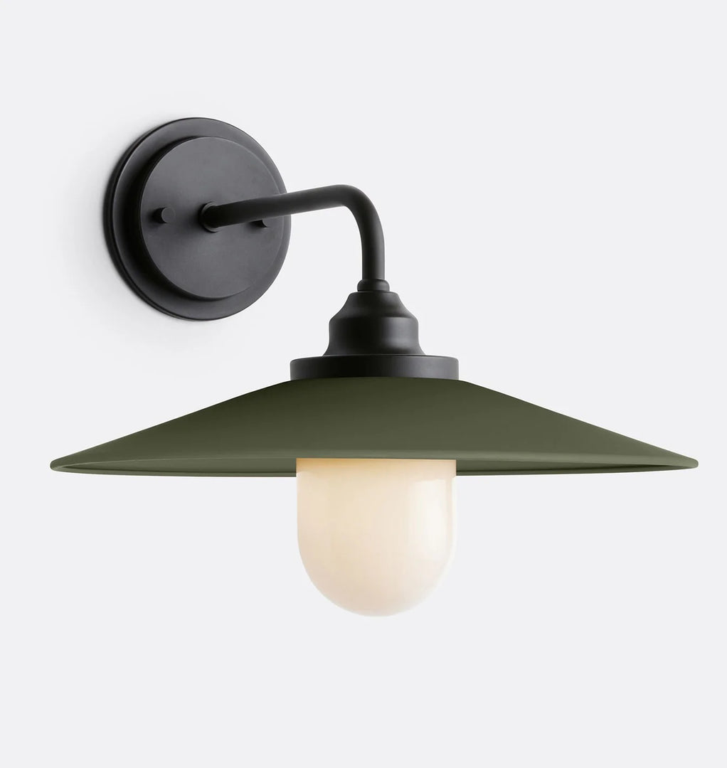 Applique Cordax Ispirata all’Utilità - Metallo e Vetro per Decorazione Interna ed Esterna