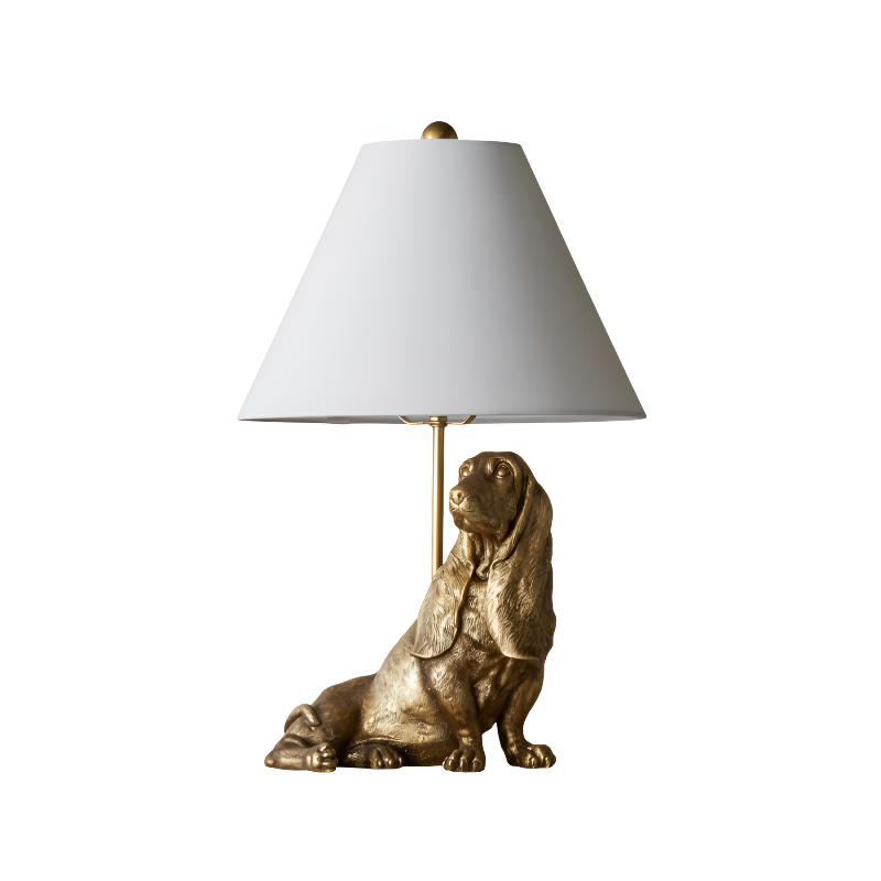 Pawdia Unieke Tafellamp - Decoratieve Keramische Dier Nachtlampje