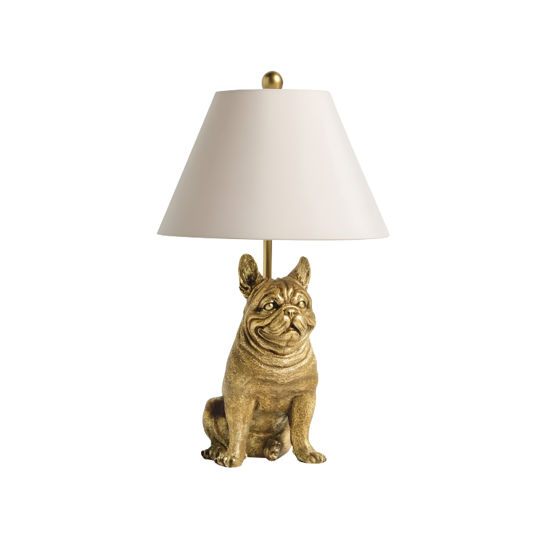 Pawdia Unieke Tafellamp - Decoratieve Keramische Dier Nachtlampje