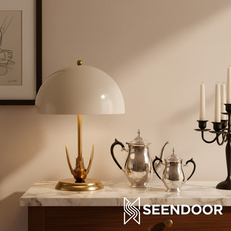 Pawdia Figurina Animale – Lampada da Tavolo in Poliresina per Camera da Letto e Soggiorno