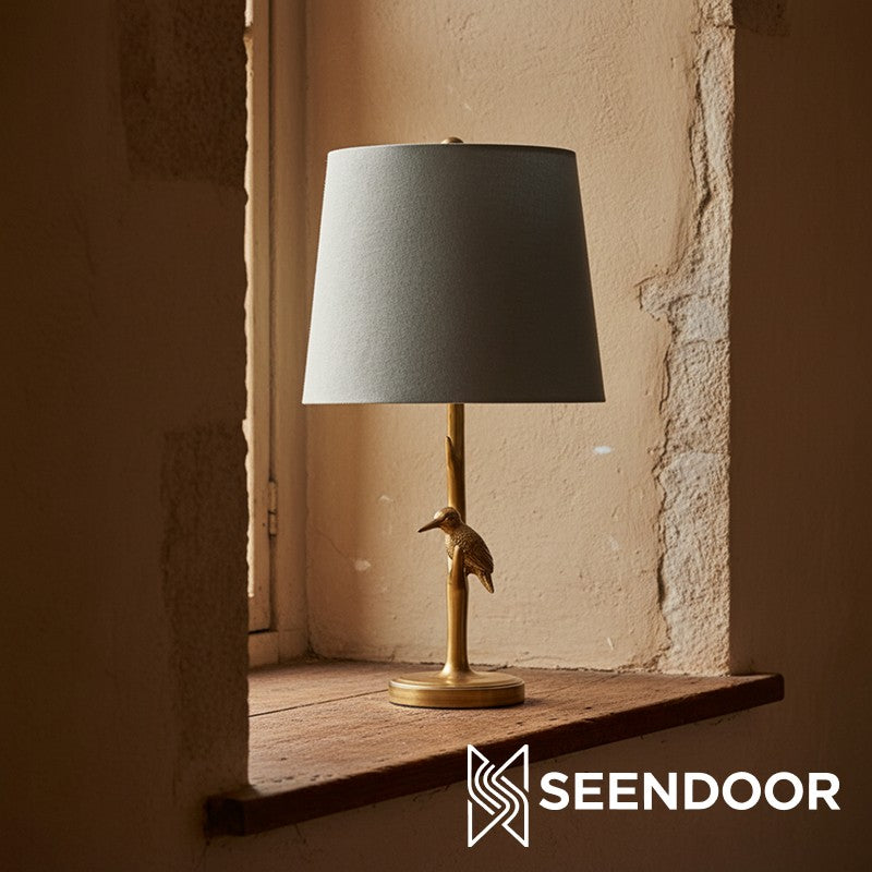 Pawdia Figurina Animale – Lampada da Tavolo in Poliresina per Camera da Letto e Soggiorno