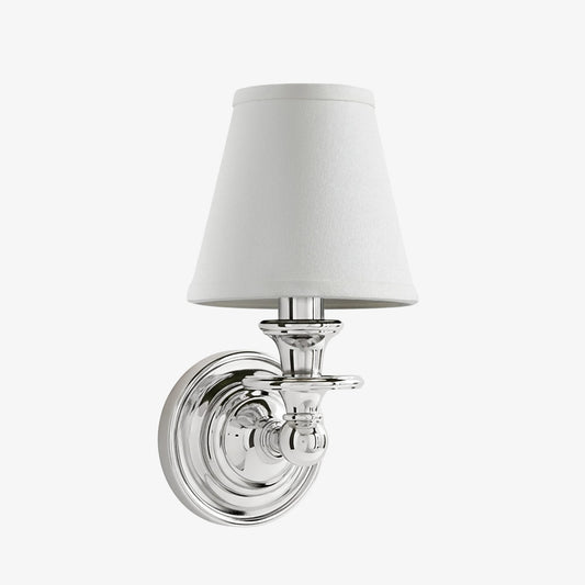 Kalvora Geometryczna tkaninowa lampa ścienna do salonu i przedpokoju