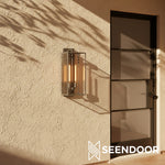 Load image into Gallery viewer, Norell Modern Architectural Style – Wall Lamp for Bedroom or Entryway