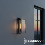 Load image into Gallery viewer, Norell Modern Architectural Style – Wall Lamp for Bedroom or Entryway