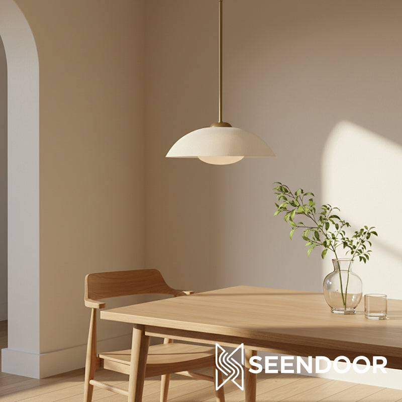 Elorina Perforated Shade Modern Pendant Light for Kitchen & Dining