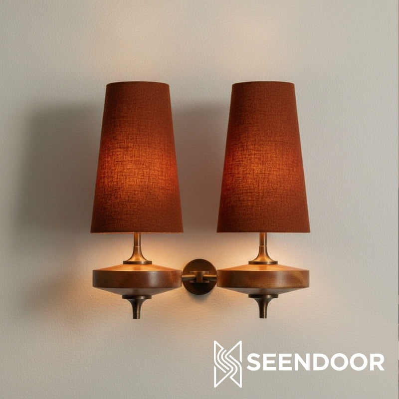 Meva Contemporary Multi-Head Wall Lamp for Living Room & Corridor