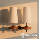 Afbeelding laden in galerijweergave, Meva Contemporary Multi-Head Wall Lamp for Living Room &amp; Corridor
