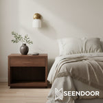 Load image into Gallery viewer, Kalvora Curved Arm Design Modern Wall Sconce for Bedroom &amp; Living Room
