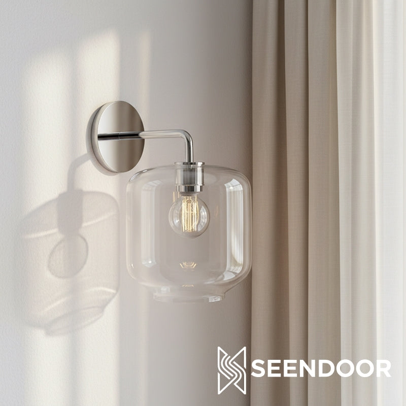 Lumivelle Sculptural Form Contemporary Wall Light for Hallway & Entryway