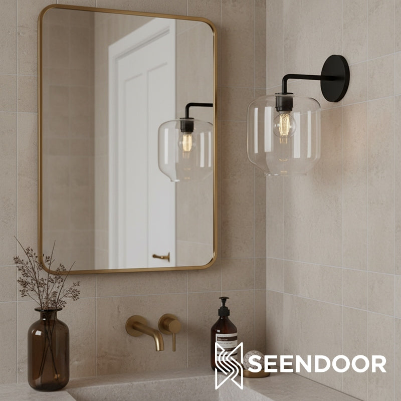 Lumivelle Sculptural Form Contemporary Wall Light for Hallway & Entryway