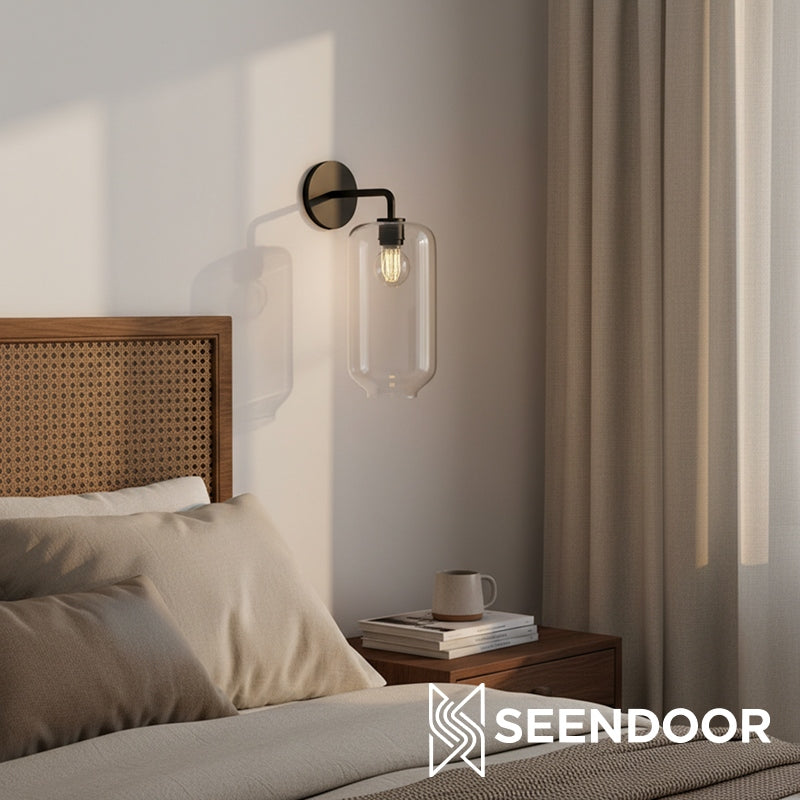 Lumivelle Sculptural Form Contemporary Wall Light for Hallway & Entryway