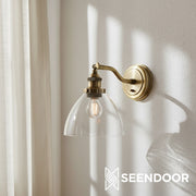 Auroris Contemporary Wall Light for Hallway & Entryway