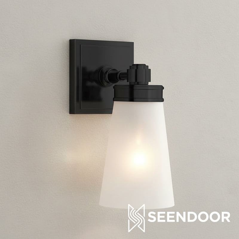 Derlina Classic Multi-head Glass Shade Wall Lamp for Bathroom & Bedroom