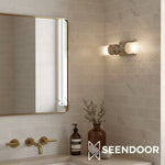 Load image into Gallery viewer, Kalvora Frosted Tube Wall Sconce Retro Modern Light for Indoor Spaces
