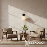Load image into Gallery viewer, Rivrona Fluted Design Modern Wall Lamp for Entryway &amp; Study
