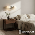 Load image into Gallery viewer, Kalvora Curved Arm Design Modern Wall Sconce for Bedroom &amp; Living Room
