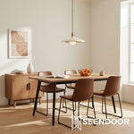 Afbeelding laden in galerijweergave, Forvara metalen paal hanglamp - boerderijstijl verstelbare eilandverlichting
