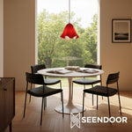 Cargar imagen en el visor de la galería, Lámpara colgante con pantalla floral Bellina Iluminación decorativa para el hogar